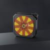 Vibrant Bluetooth Speaker Outdoor Adventures Portable Sound System Hiking Music Lovers '1.Uncommon.Journey' Art Mitzisniftis view 4
