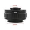 0.3X 0.35X 0.4X 0.5X 1X Adapter Lens 38mm to C-Mount Connector Trinocular Stereo Microscope Tube for Digital Camera Focusing(0.5X) view 2