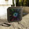 Outdoor Bluetooth Speaker Vibrant Starburst Design Portable Music Player Beach Camping '2.Legendary.Journey' Art Mitzisniftis view 2