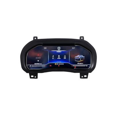 Car Digital Cluster Instrument 12.3" LCD Digital Cluster Fit For Dash Display Virtual Cockpit Speedometer Panel Upgrade Fit For Chevy Silverado Fit For GMC Sierra 2014-2019 Dash Instrument Panel(Lcd S
