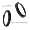 Female Thread to Male Thread M48 M42 SCT M52 M54 M56 T T2 Telescope Photography Adapter Ring(Female M48 Male M42) view 2