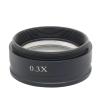 0.3X 0.5X 0.7X 1.5X Optical Lens 42mm Mounting Thread Microscopio Camera Objective Lens for 10A 120X/180X/300X Lens(0.3X) view 1