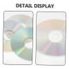 Tofficu 50pcs Decorative Disc Handmade CD Discs Decorative DIY Discs Home Decoration DIY Household CD Discs Blank Discs for Pictures Blank Decoration CD Discs for Home Plastic view 2