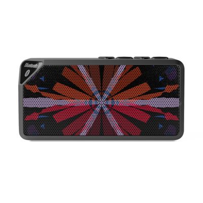 Jabba Bluetooth Speaker Colorful Wireless Sound System Perfect for Parties Music Lovers '1.Grail.Journey' Art by Mitzisniftis