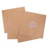 Abaodam 12-Inch Vinyl Record Storage Sleeves 5pcs Kraft Paper Protective Jackets with Center Film for Record Collectors and Vinyl Enthusiasts view 1