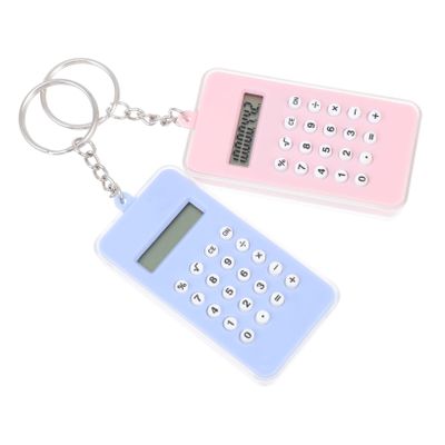 ARTIBETTER 2pcs Adorable Calculator Pendant Unique Decompression Hanging Ornament Desk Accessory