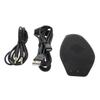 DIYEAH 1Pc Directional Microphone for Laptop Compact Design Durable Material for Conference Calls Live Streaming Voice Chat Black view 1