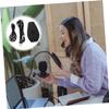 DIYEAH 1Pc Directional Microphone for Laptop Compact Design Durable Material for Conference Calls Live Streaming Voice Chat Black view 4