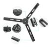 Vaguelly Metal Mini Tabletop Tripod Level Adjustable Aluminum Alloy Tripod with Mounting Screw for DSLR and Mirrorless Cameras Lightweight and Foldable for Stable Shooting view 2