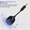 DECHOUS 4PCS Portable Noise Reduction Microphone Set Mini Recording Mic for Live Streaming Voice Recording Compatible Smartphones and Computers view 3