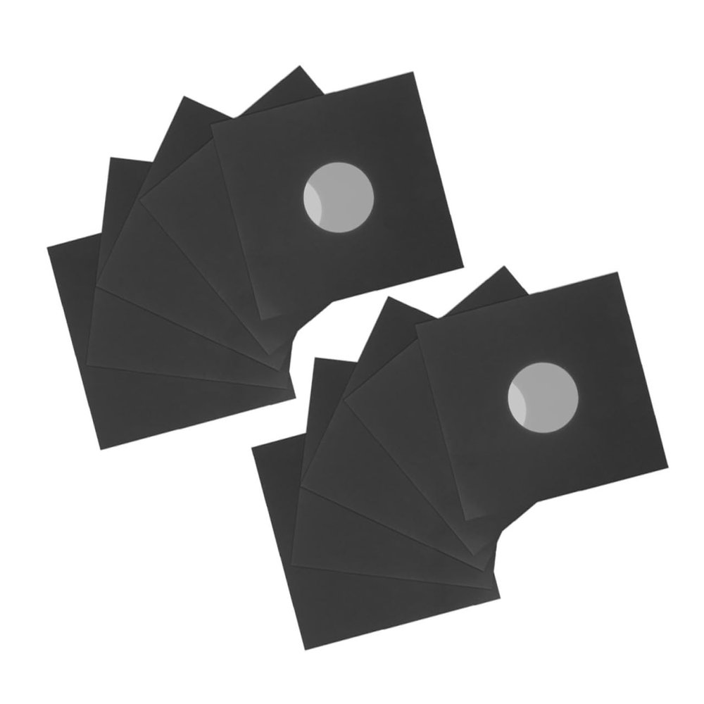 BESPORTBLE 10pcs Vinyl Record Jackets Album Covers Protective Sleeves Vinyl Record Supplies