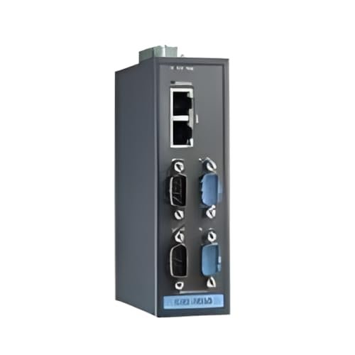 EKI-1524I-CE 4-Port RS-232/422/485 Serial Device Server, 2 x 10/100 Mbps Ethernet Ports for LAN Redundancy Wide Temp: -40~75C