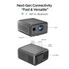 Boss S8A 4K Projector, 7000 Lumens, Android 12, 3GB RAM 128GB Storage, Actual 3D, WiFi & Bluetooth, Home Theater Projector with Free 60" Screen & Mount, Netflix/Prime/YouTube Compatible view 2