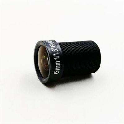 EWAIDI Lens CCTV HD 6 Megapixel M12 Mount 1/1.8" F1.62 with 650nm IR Filter for Action Camera Surveillance Camera