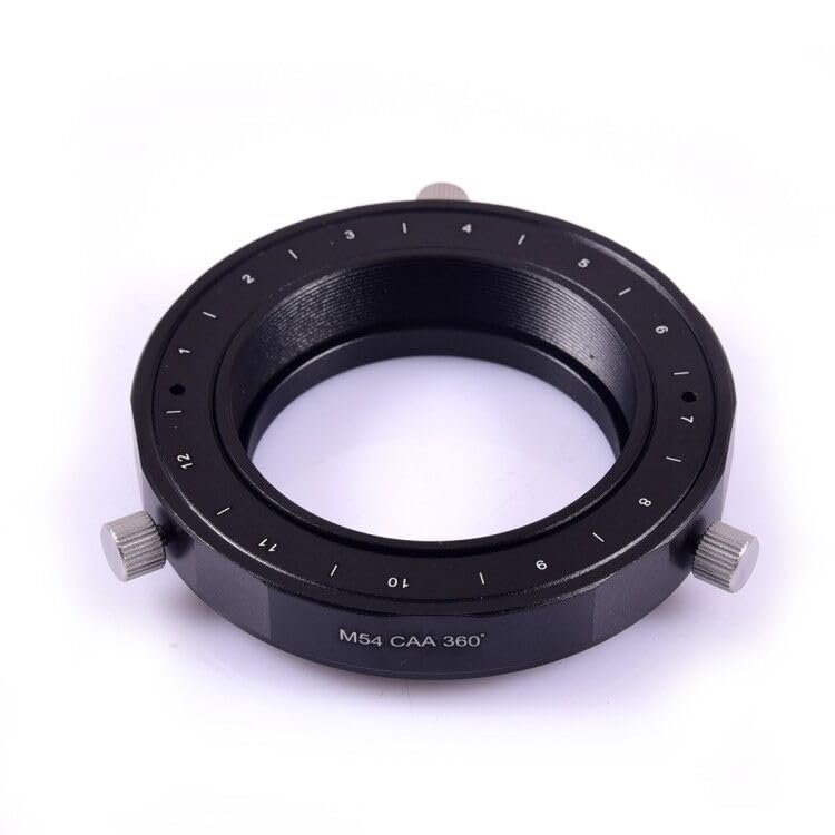 EWAIDI Upgraded M42 / M48 / M54 / M68 CAA 360 Rotation Camera Angle Regulator(M54)