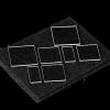 EWAIDI Quartz Glass Plate Various Specifications Transparent UV(20x20x1mm) view 3