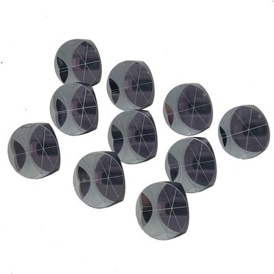 EWAIDI 10 Copper-Plated 1-inch Corner Cubes with a Diameter of 25.4mm and Three-Sided retroreflectors(Silvering)