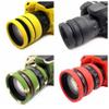 EWAIDI 3in1 Silicone Lens Front Ring&Focus Ring&Zoom Ring Rubber Band Protective Cover case for DSLR Camera 52-77mm Caliber Lens Ring(77mm,Black) view 2