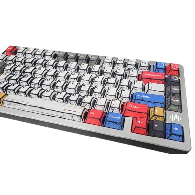 136Keys/set Mixed Lights Dye Sublimations Keycap Original Height Keycaps for Mechanical Keyboards