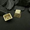 1Keys Engraveds Brass Meteorites Keycaps Cherrys Profile Key Button for Mechanical Keyboards Gamings Player view 3