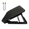 HapGlan Foldable Adjustable Laptop Cooling Pad with 2 Quiet Fan for Notebook with Adjustable Heights and USB Connection view 1