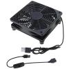 Efficient 120mm USB Fan with Stand for Cooling Routers Networks Servers Projects and Laptop Cooling view 1