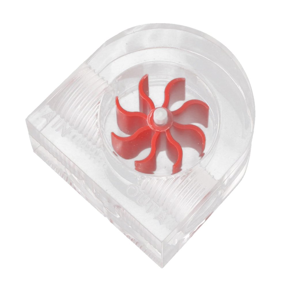 HapGlan Water Meter PM2A Computer Water-Cooled Semicircular Meter Light and Thin Impeller