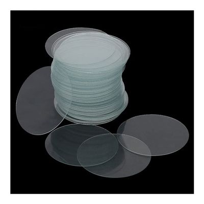 JOEBO Microscope Kit 100 Pieces Round coverslip Laboratory consumables are Microscope Glass Cover Slide Microscope Lens Adapters(20mm)