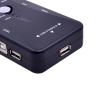 XMKT 30pcs 4 Port USB 2.0 KVM VGA/SVGA Switch Switcher Manually for Keyboard Mouse Monitor Adapter 4 Computers Use 1 Monitor view 3