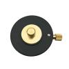 ylbtkioe Black Rotating Prism Adapter Base Tribrach Tripod Prism Point Adapter 5/8-11 Thread Mount for GPS Retro Prisms and Target Systems with Removable Centre view 4