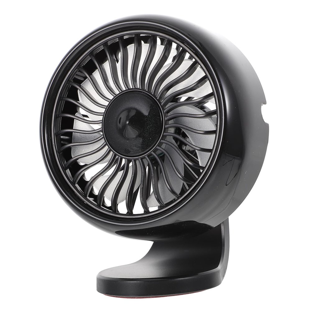 COHEALI Portable Car Cooling Fan Compact Electric Fan for Vehicle Low Noise Operation for Comfortable Driving Experience All Weather Conditions Sleek Design