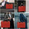 Adornori Red Glitters Print Laptop Sleeve Case 14 15 15.6 inch, Red Glitters Print Laptop Briefcase Shoulder Bag Waterproof Travel Computer Cover Carrying Bags view 2