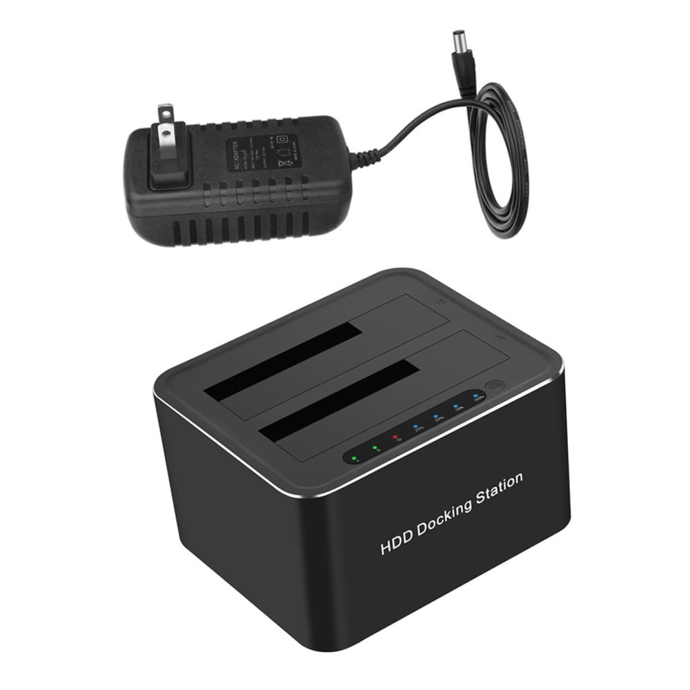 Tofficu Hard Drive Docking Station with Offline Cloning Supports Ssd up to USB Uasp Compatibility Easy Plug Play Installation Us Plug