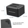 Tofficu Hard Drive Docking Station with Offline Cloning Supports Ssd up to USB Uasp Compatibility Easy Plug Play Installation Us Plug view 2