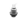 1Pcs 10mm 2pin Panel Hole Metal Push Button Switch High Head Self-Locking/Latching Self-Reset/Momentary(Self-Reset) view 3