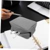Mikikit 2pcs Portable Electronic Organizer Pouch for Accessories Compact Travel Case for Cables Chargers and Earphones Lightweight and Multi-functional for Outdoor Use view 3