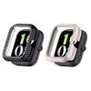 2 Pack Bling Case for Vivo Watch GT Cover Hard PC Crystal Diamonds Rhinestone Protective Bumper Shell Smartwatch, without Screen Protector (Black/Beige) view 1