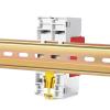 1Pcs SPD 2P Surge Protector Low Voltage AC Distribution Household Lightning Protection Device Arrester Power Switch Module LBO (10-20ka(Orange),2P 385V AC) view 4
