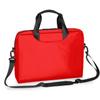 Adornori Red Laptop Shoulder Bag 14 15 15.6 inch Waterproof Computer Bags Travel Offices Work Carrying Handbag Briefcase for Men Women view 1