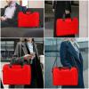 Adornori Red Laptop Shoulder Bag 14 15 15.6 inch Waterproof Computer Bags Travel Offices Work Carrying Handbag Briefcase for Men Women view 2