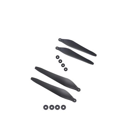 ScYWdLi Folding Carbon Paddle 3411 CW CCW Propeller for Power System of X9 Motor Agricultural Drone(Black)