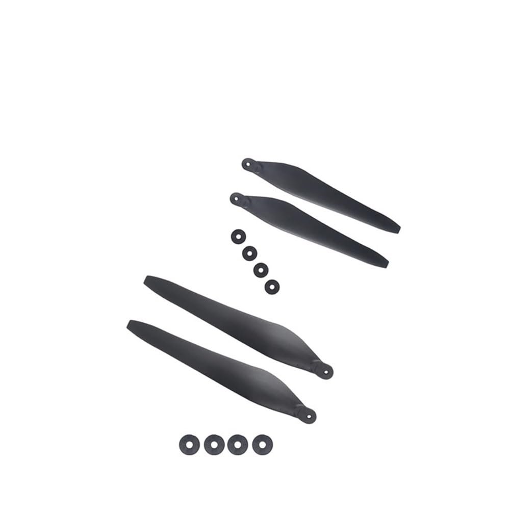 ScYWdLi Folding Carbon Paddle 3411 CW CCW Propeller for Power System of X9 Motor Agricultural Drone(Black)