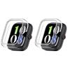 2 Pack Bling Case for Vivo Watch GT Cover Hard PC Crystal Diamonds Rhinestone Protective Bumper Shell Smartwatch, without Screen Protector (Clear/Clear) view 1