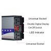 Pure Sine Wave Inverter DC 12V 24V 48V 60V to AC 110V 220V 3000W 4000W 5000W Power Solar Car Inverters Doule Digital Display(Peak Power 3000W,48V_220V(60HZ)) view 4