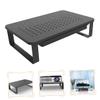 TEHAUX Heat Dissipation Monitor Riser Plate Laptop Rack for Ergonomic Desk Height Design for Better Posture and Eye Health view 4