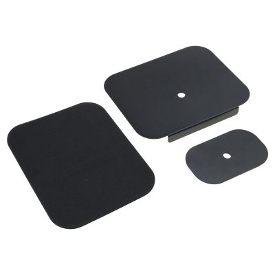 HapGlan Stylish Monitor Mount Reinforcement Plate for Fragile Tabletop Monitor Stand Steel Bracket Plate Fits Most Monitor Stand