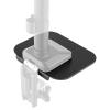 HapGlan Stylish Monitor Mount Reinforcement Plate for Fragile Tabletop Monitor Stand Steel Bracket Plate Fits Most Monitor Stand view 2