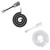 1 Set RJ9 Phone Cord Detangler Telephone Handset Cord Detangler Set 360 Degree Rotating Swivels Cord for Desk Phone view 3