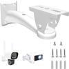 Aokicase Mini Projector Wall Mounting/Camera/Improved 360 Degree Rotating Bracket, 7.8 Inch Adjustable Wall Mount, Stand Metal Bracket Rack (White, 2 Pieces) bg22 view 2