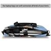 Adornori Cow Daisy Flowers Laptop Bag 15.6 Inch Waterproof Laptop Sleeve Case with Shoulder Straps Computer Case Cover Slim Briefcase for Men and Women view 3